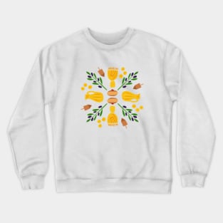 Chanukah Roundel Crewneck Sweatshirt